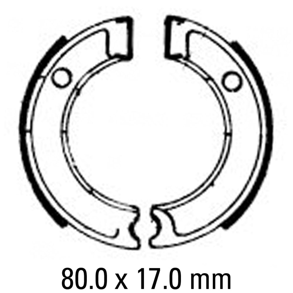 FERODO Brake Shoe Set FSB730