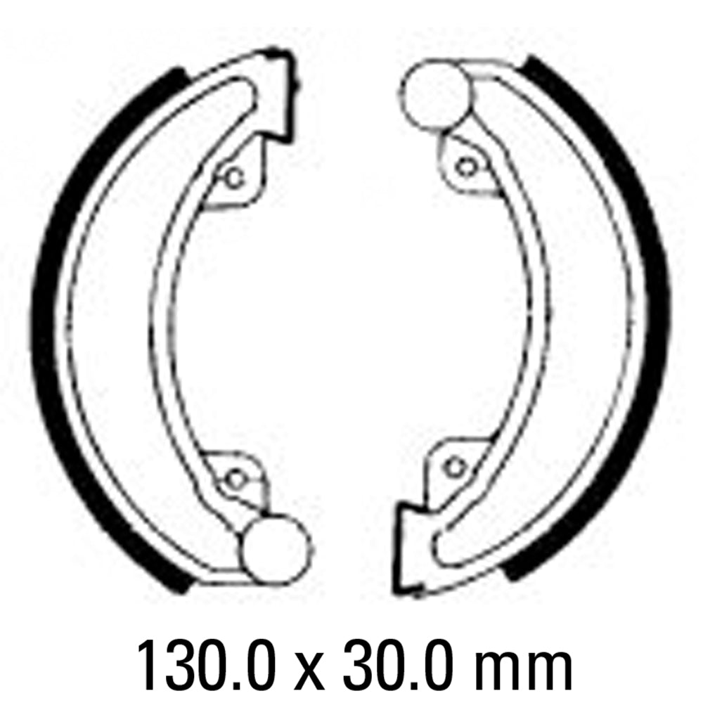 FERODO Brake Shoe Set FSB744