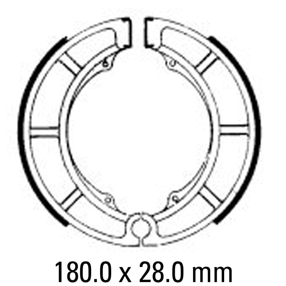 FERODO Brake Shoe Set FSB773