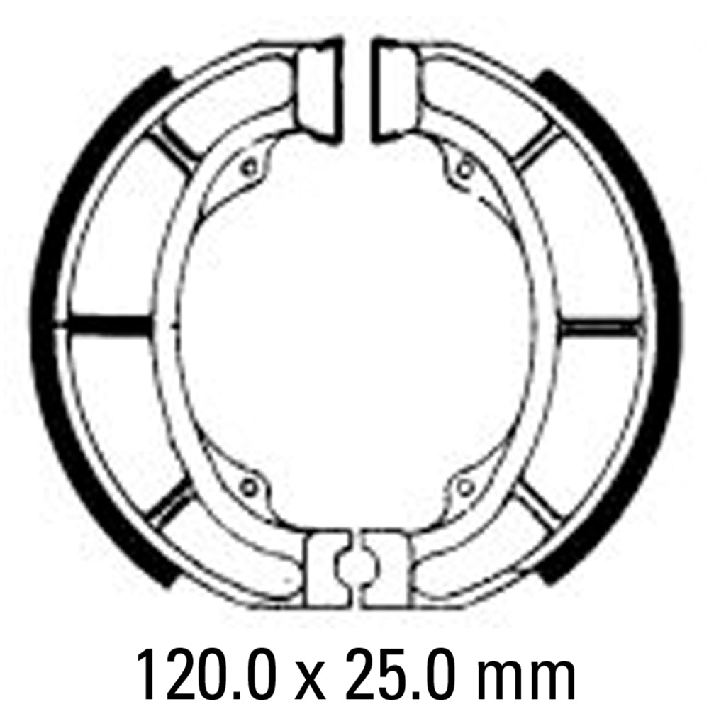 FERODO Brake Shoe Set FSB777A