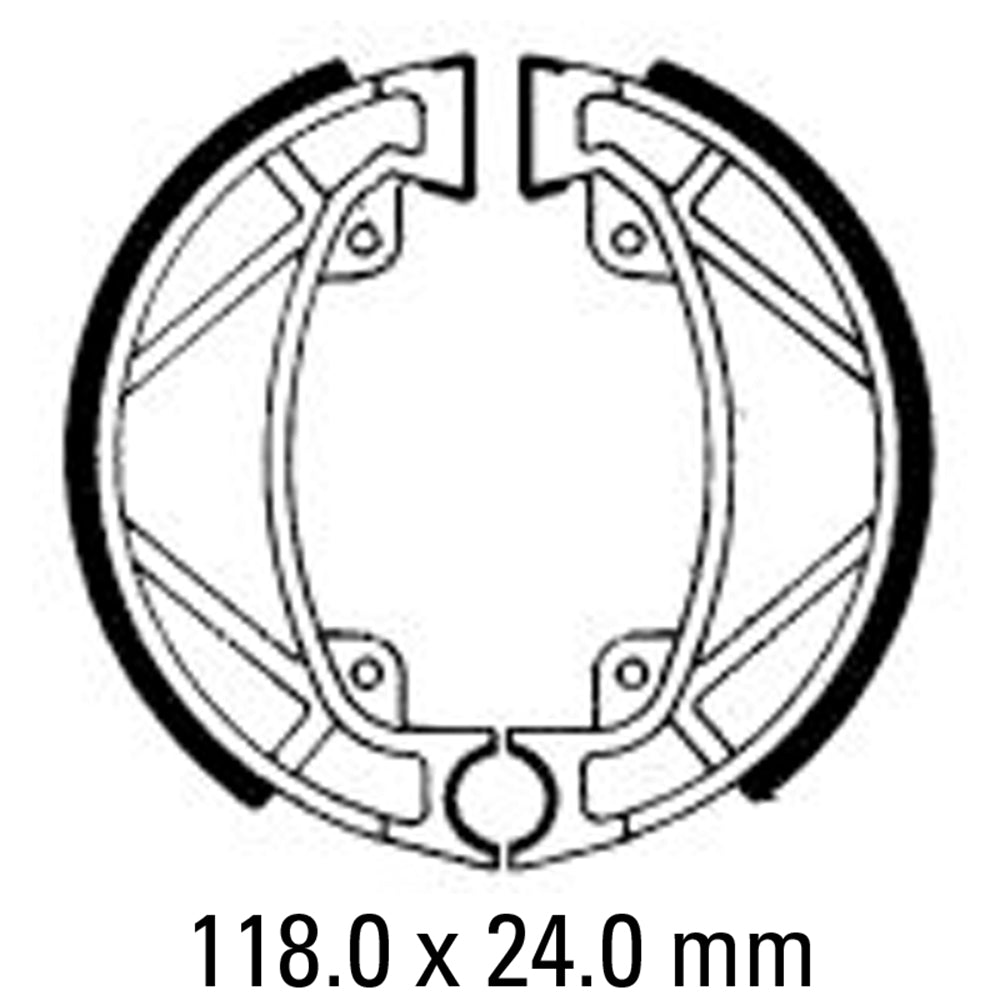 FERODO Brake Shoe Set FSB803*