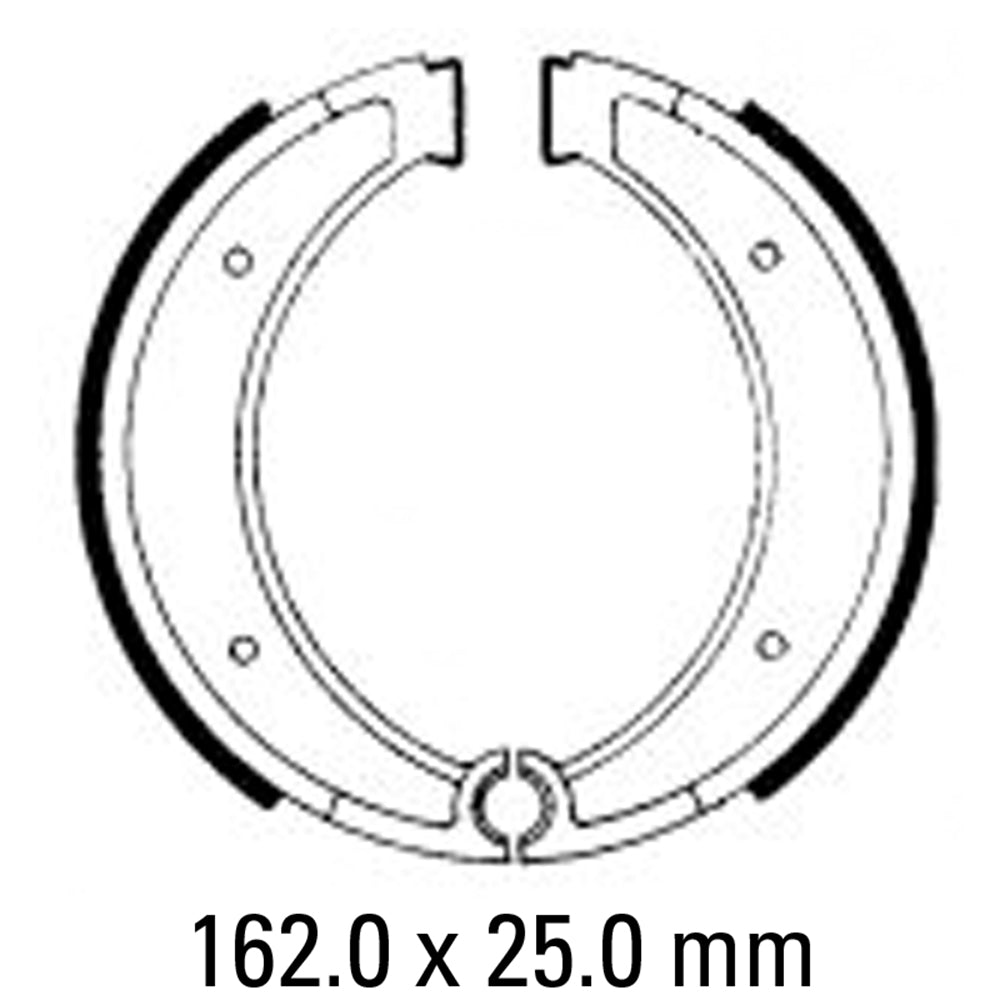 FERODO Brake Shoe Set FSB850