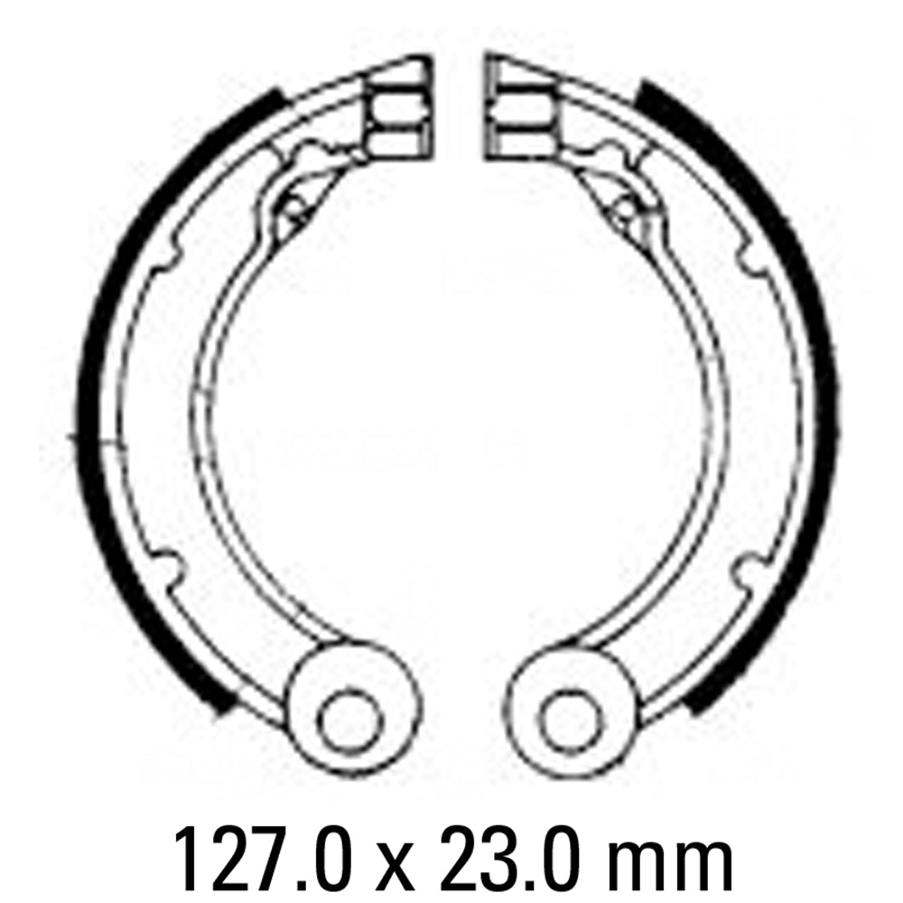 FERODO Brake Shoe Set FSB873A