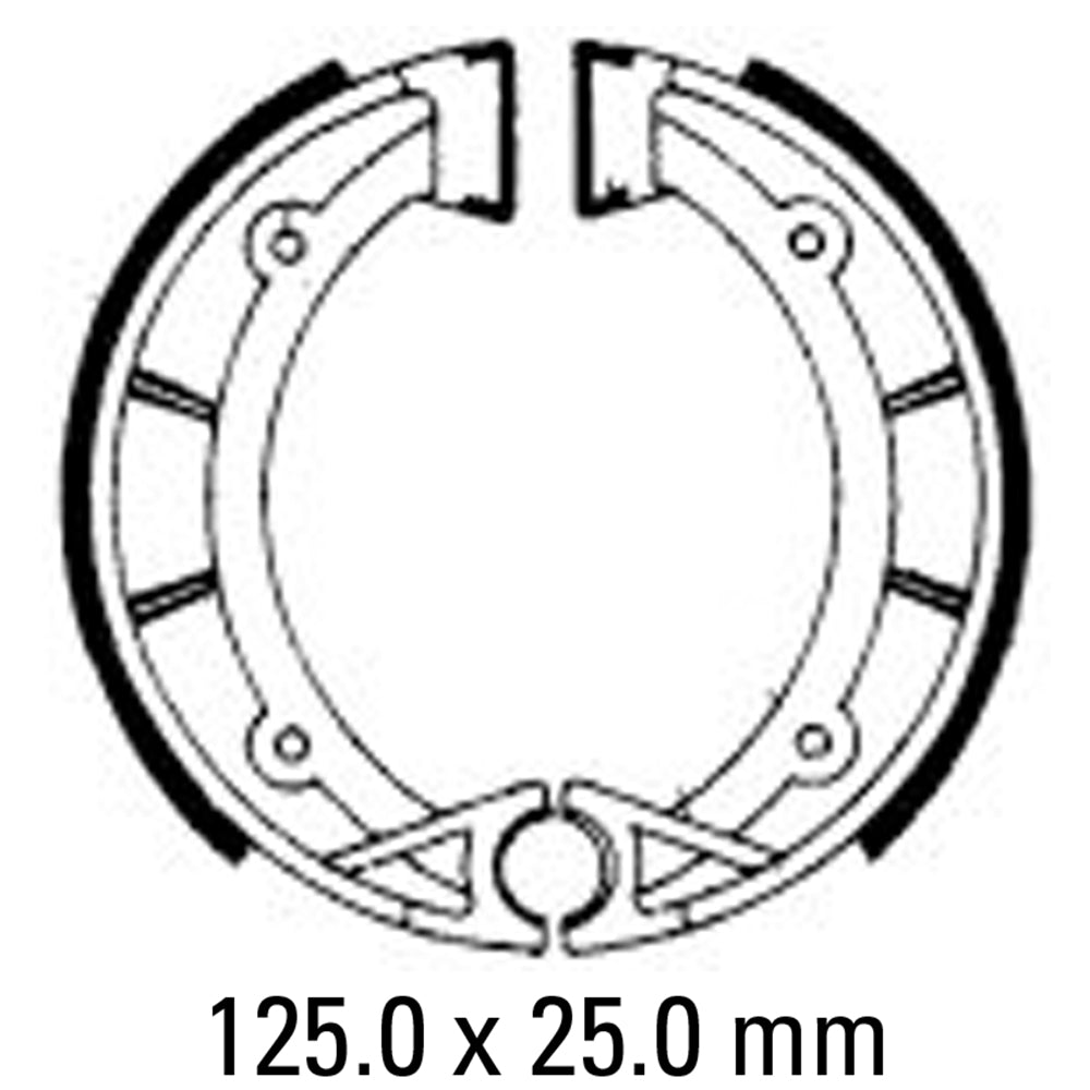 FERODO Brake Shoe Set FSB898