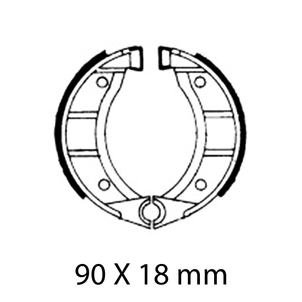 FERODO Brake Shoe Set FSB902