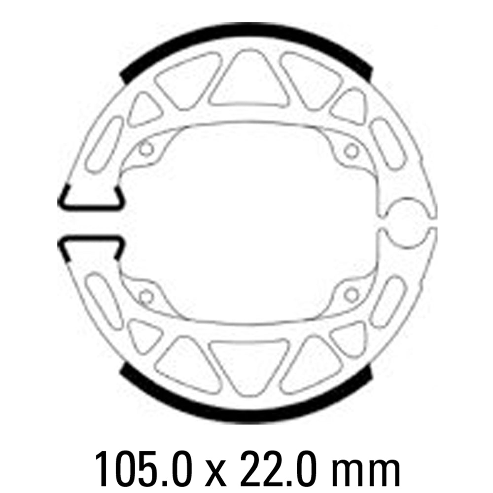 FERODO Brake Shoe Set FSB952