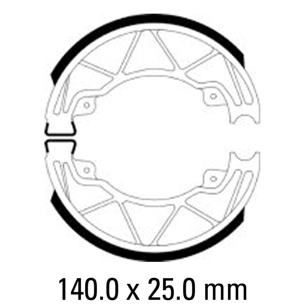 FERODO ECO Brake Shoe Set FSB954EF