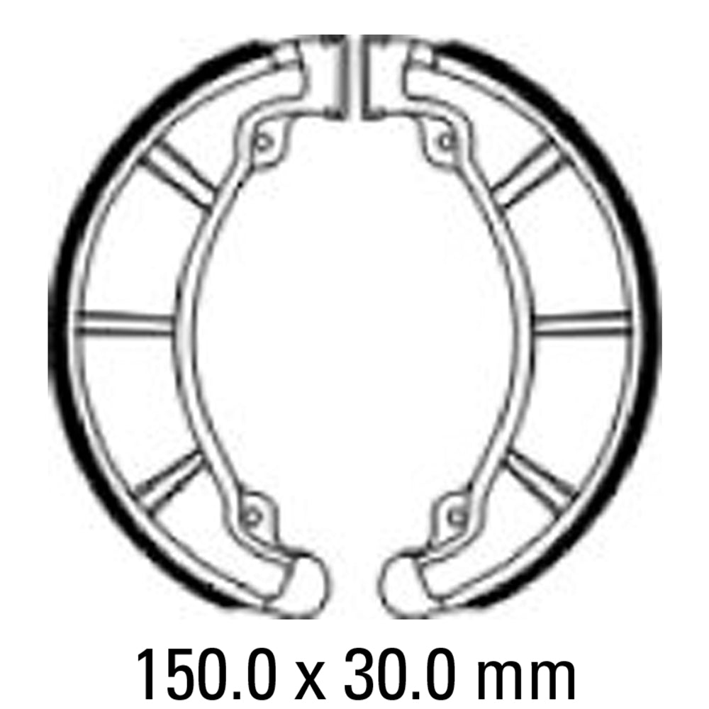 FERODO Brake Shoe Set FSB959