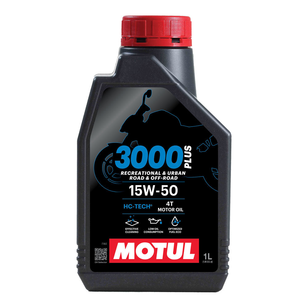 MOTUL 3000 Plus 4T Synthetic Fort 15W50 1L
