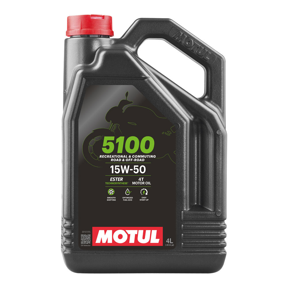 MOTUL 5100 4T Ester Synthetic 15W50 4L