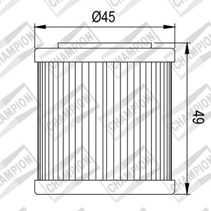 CHAMPION Oil Filter COF082 (182)