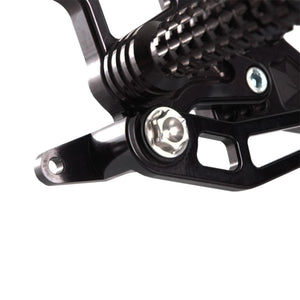 VORTEX Rear Set KAW ZX-10 11-15 Black