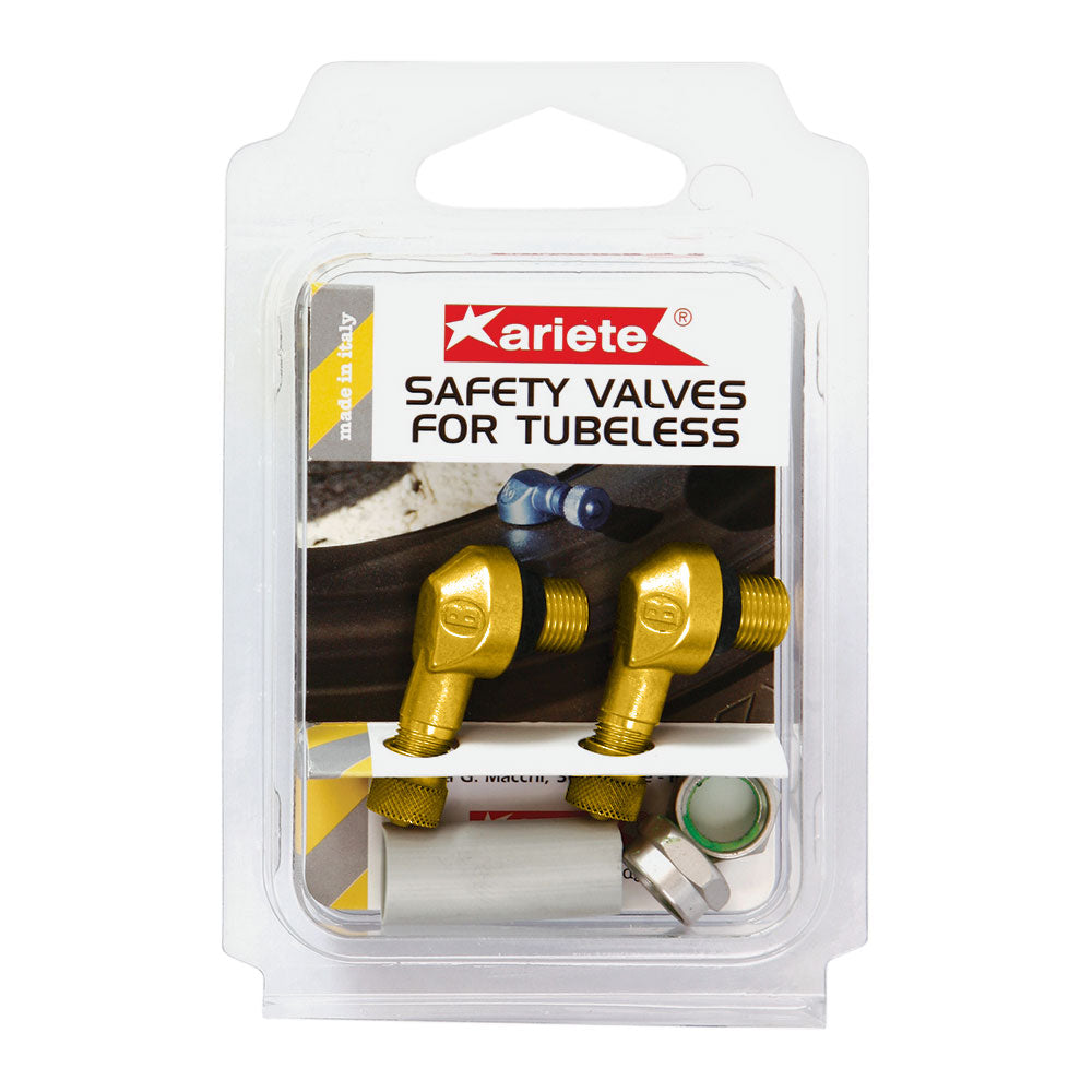 ARIETE Valve Stem TL 11.3mm Pair Gold