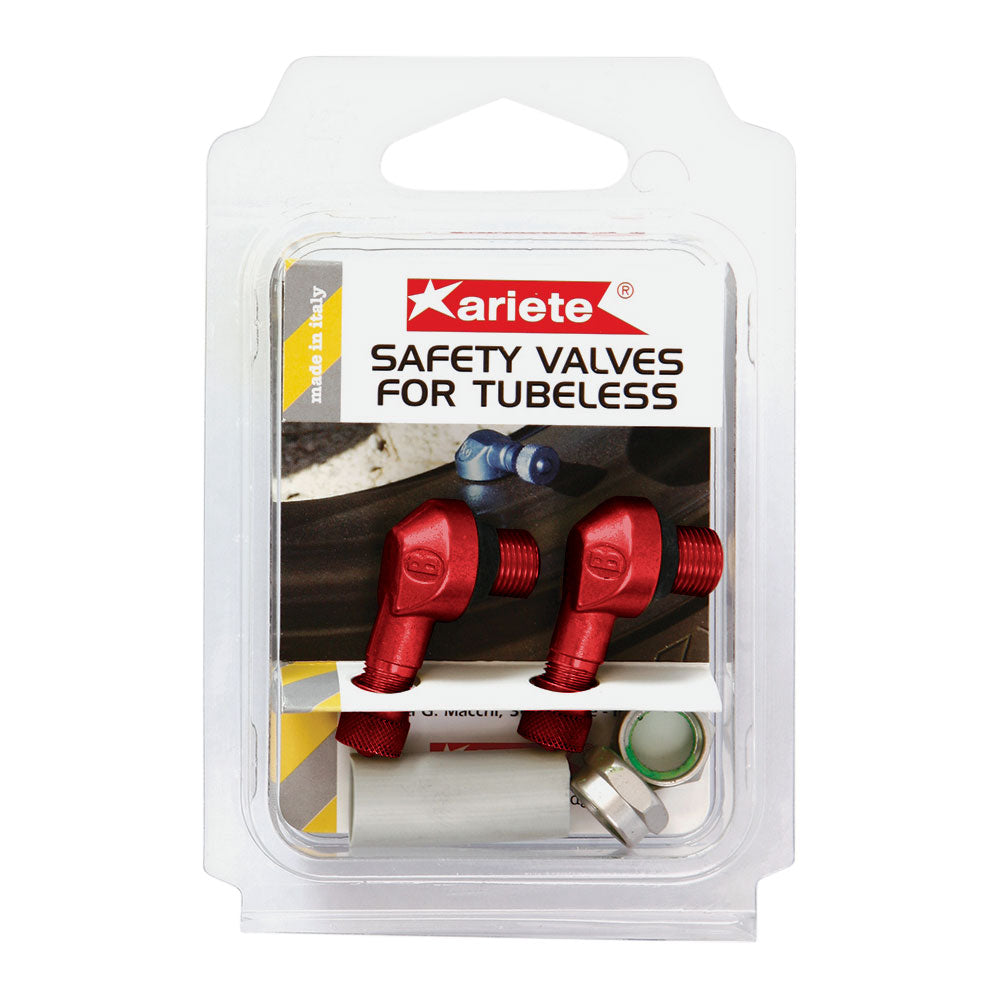 ARIETE Valve Stem TL 11.3mm Pair Red