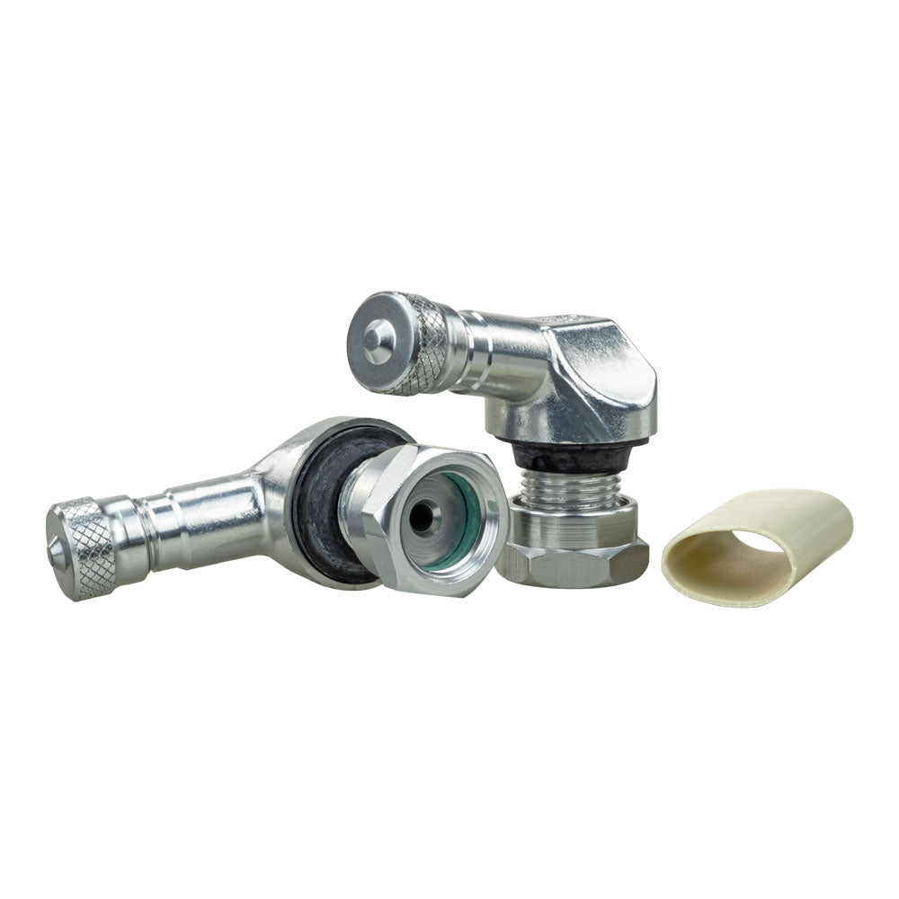 ARIETE Valve Stem TL 11.3mm Pair Silver