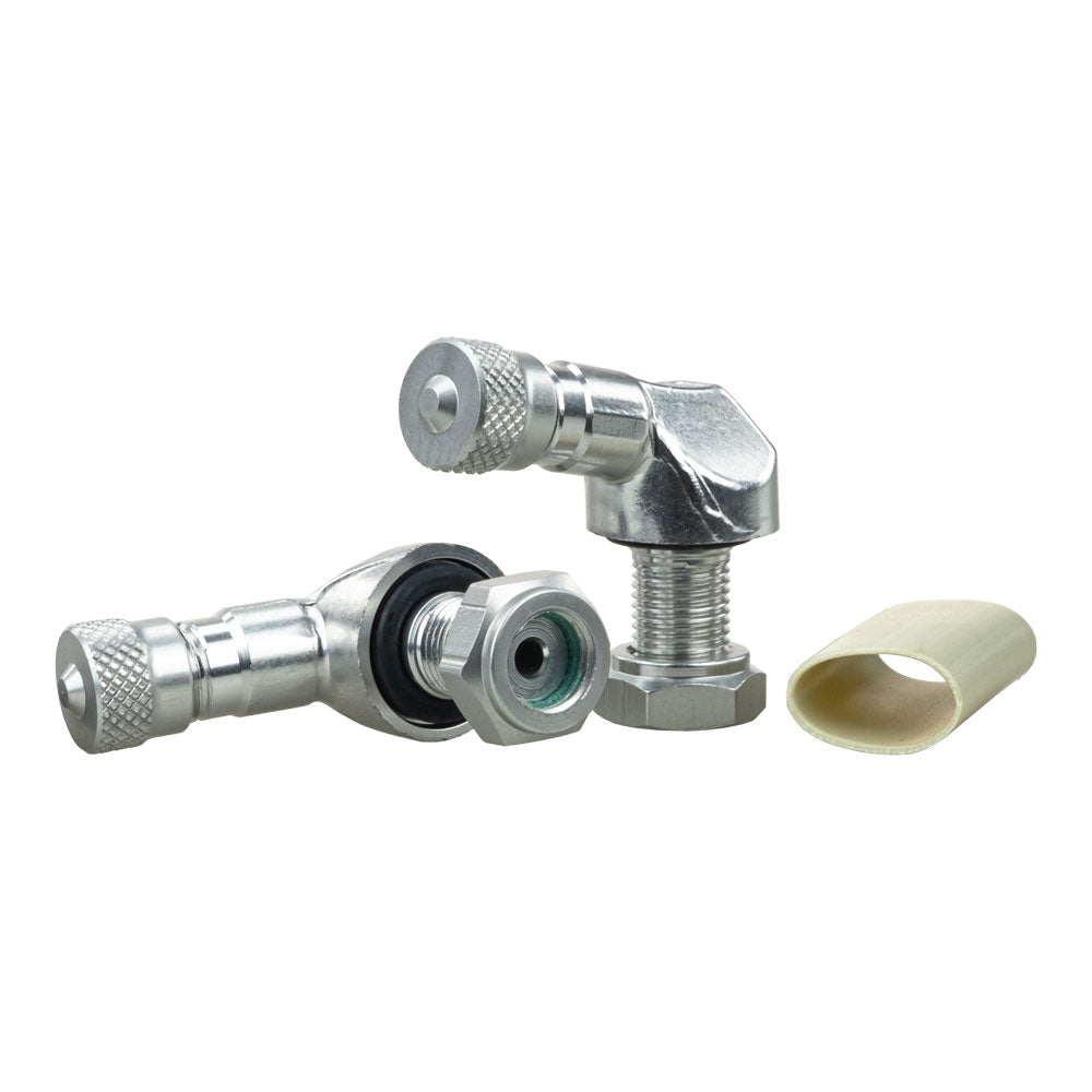 ARIETE Valve Stem TL 8.3mm Pair Silver