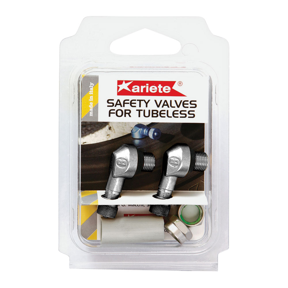 ARIETE Valve Stem TL 8.3mm Pair Silver