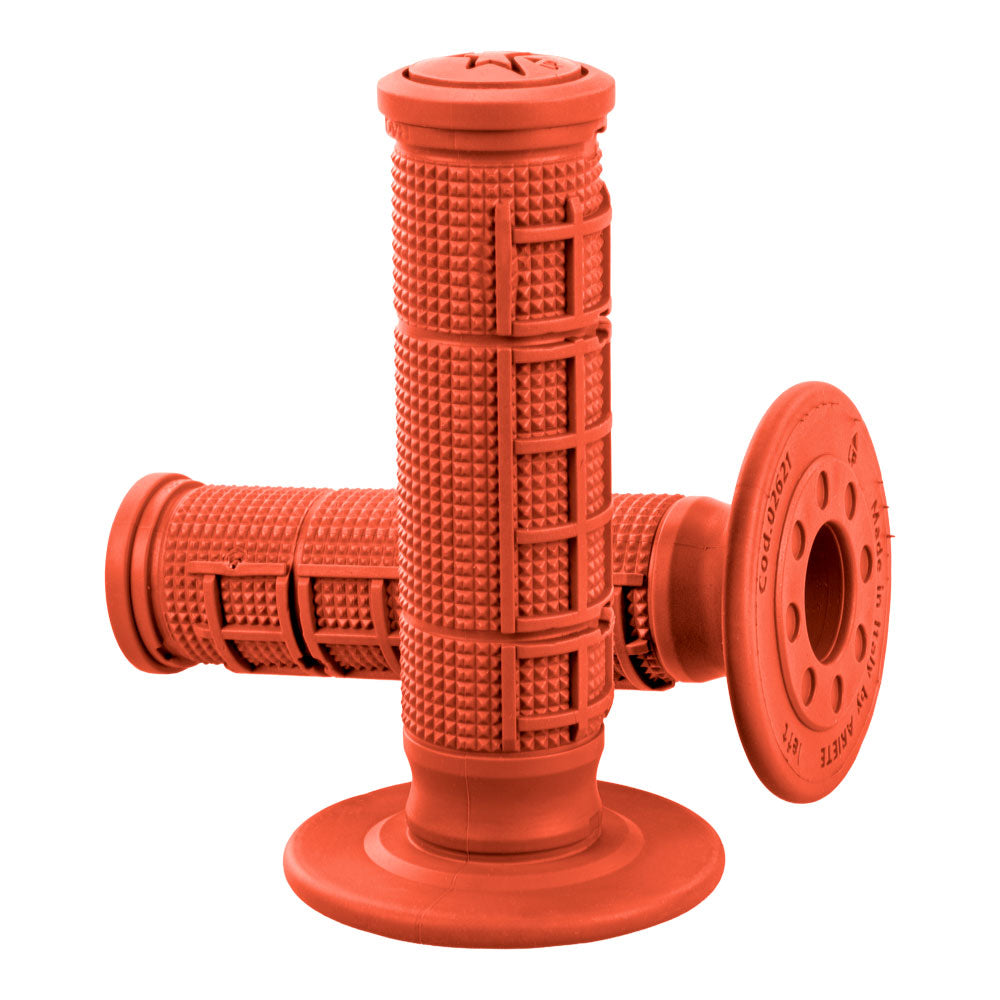 ARIETE MX Grips - Unity - Half Waffle - Orange