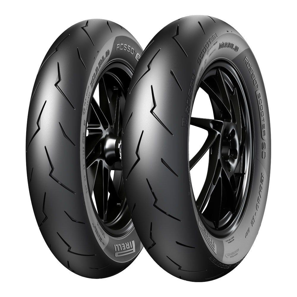100/90-12 Diablo Rosso Scooter SC TL 64P Front