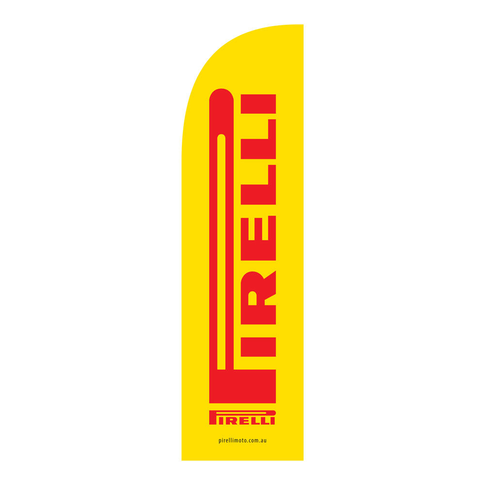 PIRELLI Beach Wing Banner Only 2.5m (No Pole)