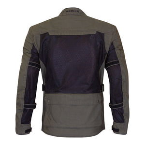 MERLIN Jacket Mahala Raid Black/Olive 46 2XL*