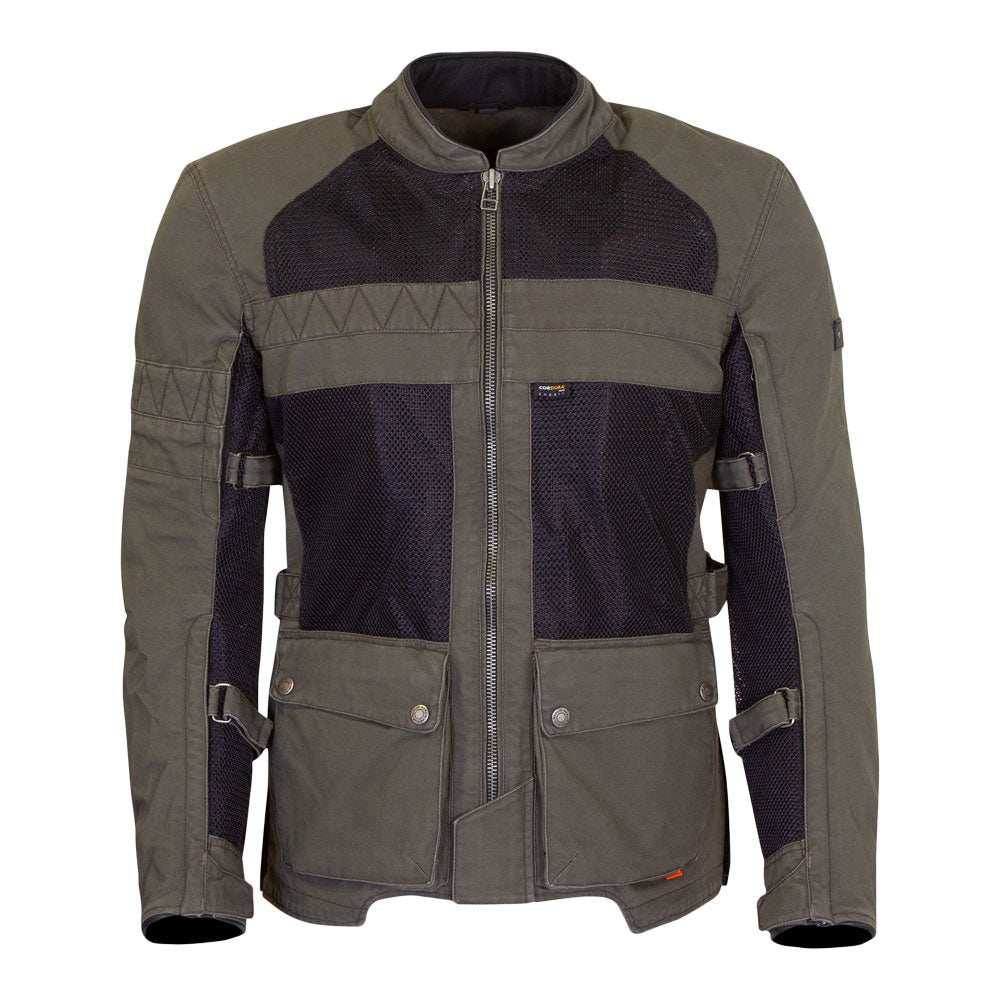 MERLIN Jacket Mahala Raid Black/Olive 48 3XL*