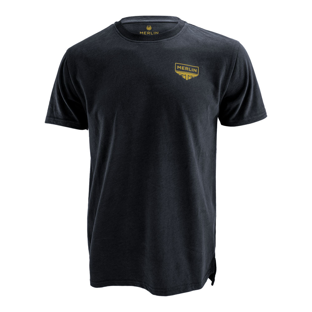 MERLIN T-Shirt Truro Black 2XL