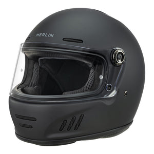 MERLIN Helmet Revival Matt Black L