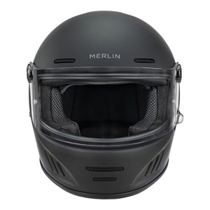 MERLIN Helmet Revival Matt Black L