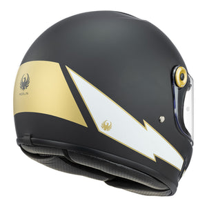 MERLIN Helmet Revival Flash Matt Black L