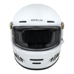 MERLIN Helmet Revival Flash Optic White M