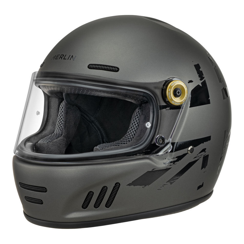 MERLIN Helmet Revival Union Grey L