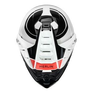 MERLIN Helmet Torres Block White/Red L