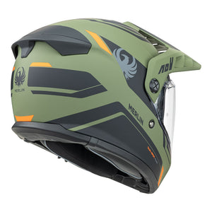 MERLIN Helmet Torres Block Matt/Green S