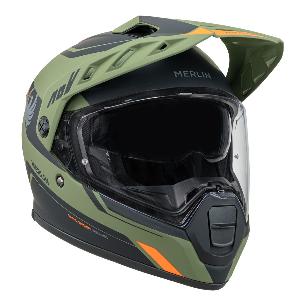 MERLIN Helmet Torres Block Matt/Green XL