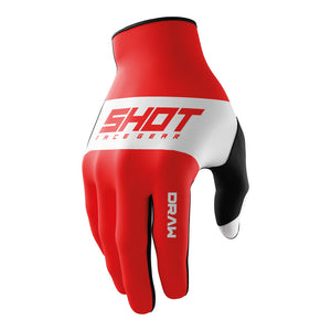 SHOT Gloves Draw Sky Red 11/XL