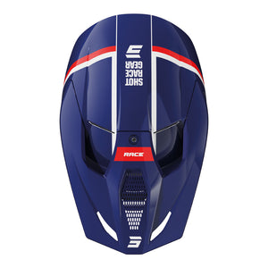 SHOT Helmet Race Mythic Glossy Blue/Red S*