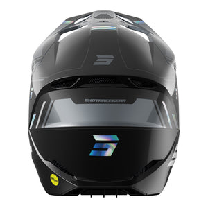 SHOT Helmet Race Sprint Pearly Black Holographic M*