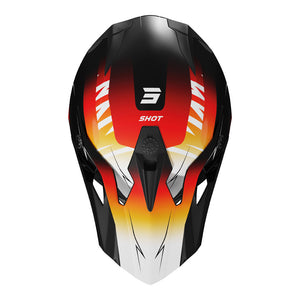 SHOT Kids Helmet Pulse X-Treme Glossy Orange/Red M