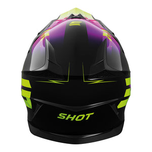 SHOT Kids Helmet Pulse X-Treme Glossy Pink/Neon Yellow M*