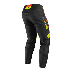 SHOT Kids Pants Draw Block Neon Yellow 4/5 US18