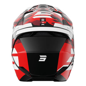 SHOT Helmet Furious Flash Red Glossy M