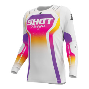 SHOT Jersey Contact Stream White 2XL