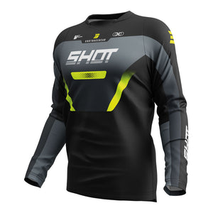 SHOT Jersey Devo Struck Grey S