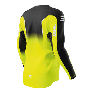 SHOT Jersey Draw Clash Neon Yellow XS