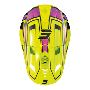SHOT Helmet Lite Glory Neon Yellow Pearly M