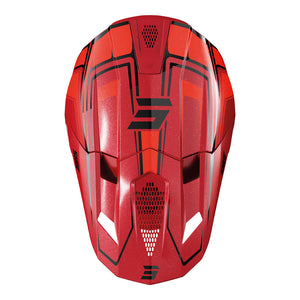 SHOT Helmet Lite Glory Red Pearly S