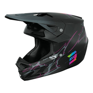 SHOT Helmet Speed Rac Black Pearly 2XL