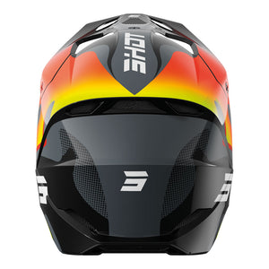 SHOT Helmet Furious Zebra Neon Yellow XS