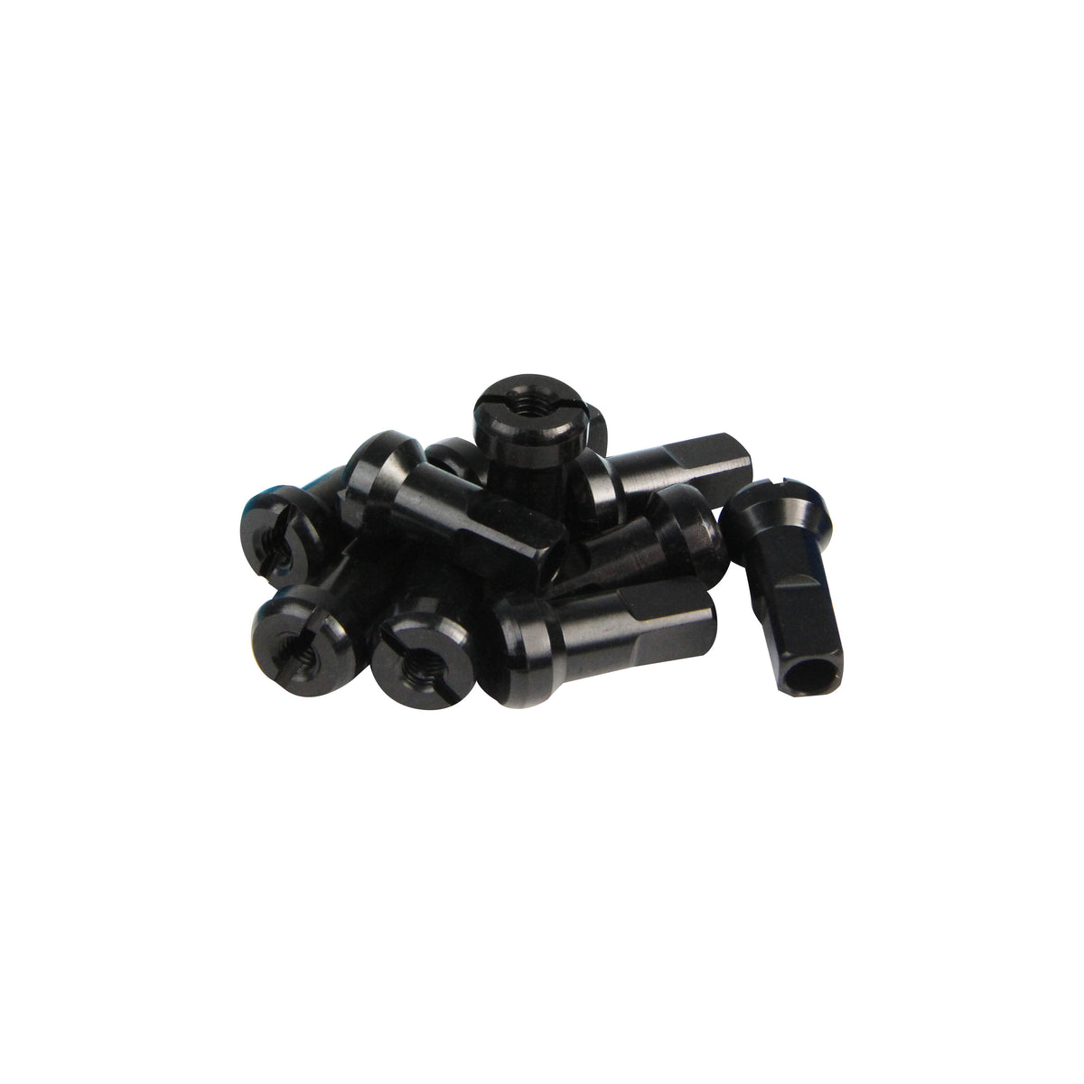 SPOKE Nipple Alloy Rear Black 8G